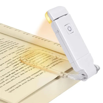 USB Rechargeable Book Light — Clip-On Eye-Care LED