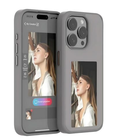 E-Ink Phone Case — Color-Shifting Screen Cover