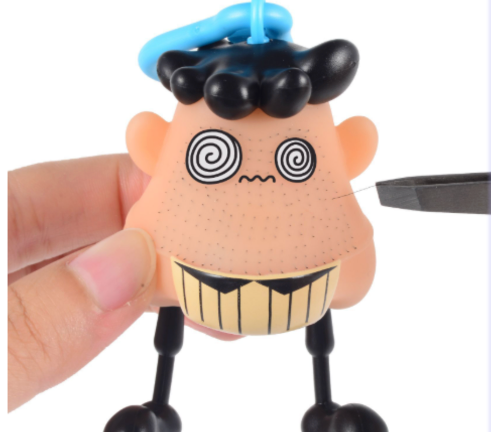 Beard Vent Fidget Toy — Squishy Stress Reliever