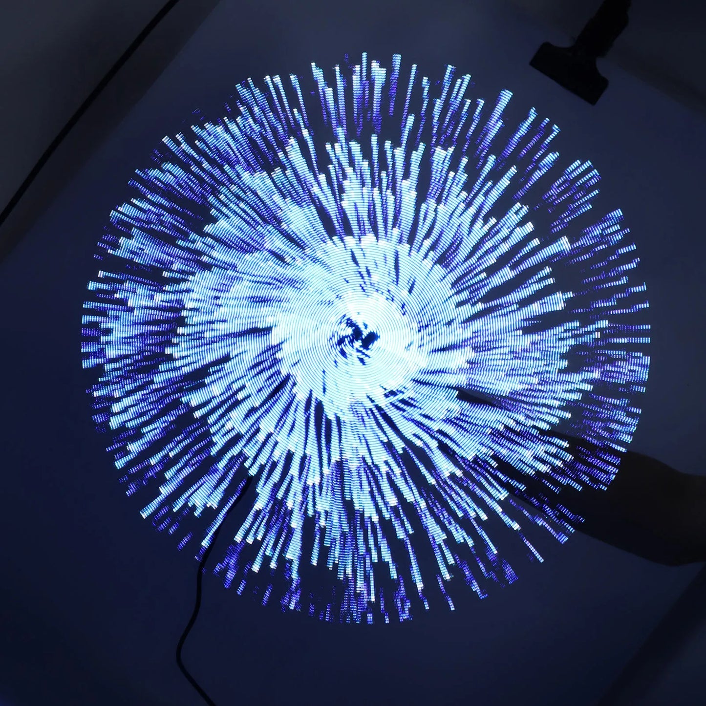 3D Hologram LED Fan — 224-Bead Futuristic Display