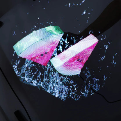3D Hologram LED Fan — 224-Bead Futuristic Display