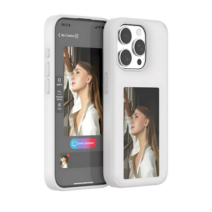 E-Ink Phone Case — Color-Shifting Screen Cover