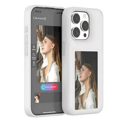 E-Ink Phone Case — Color-Shifting Screen Cover